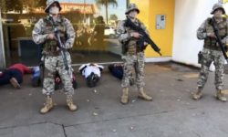 Assaltantes de banco em Chapadão do Céu são surpreendidos pela polícia e um morreu