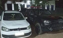 Polícia de Catalão e de Formosa prende dois suspeitos e recupera um veículo em Planaltina de Goiás