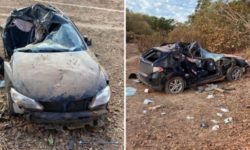 Adolescente de 12 anos morre após mãe perder controle do carro e bater contra árvore