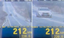 Motorista é flagrado dirigindo a 212 km/h em rodovia de Goiás