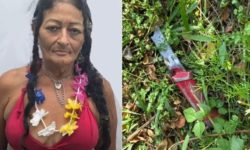 Idosa é presa após matar morador de rua e comer coração e órgão sexual dele Idosa é presa após matar morador de rua e comer coração e órgão sexual dele