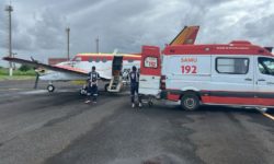 Mulher de 62 anos com suspeita de infarto é transferida de Uruaçu para Hospital Nasr Faiad em Catalão