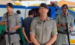 Polícia Militar recaptura foragido da Justiça em zona rural de Goiatuba Polícia Militar recaptura foragido da Justiça em zona rural de Goiatuba