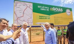 Caiado dá largada para pavimentação da GO-147, entre Bela Vista e Silvânia