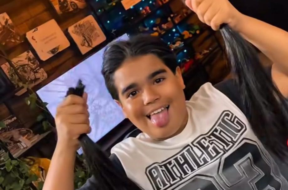 Záion Miguel Pereira dos Santos, de apenas 10 anos,