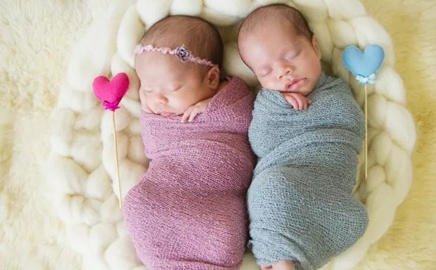Casal de bebês (Foto: Ilustrativa da Internet)