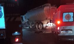 Gestante e bebê morrem em engavetamento com quatro caminhões na BR-365, em Patrocínio