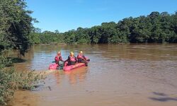 Corpo de Bombeiros localiza vítima de afogamento após 15 dias de buscas no Rio do Peixe, em Santa Cruz de Goiás