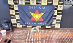 Casal é preso com grande quantidade de drogas no bairro Morada Nova, em Patrocínio