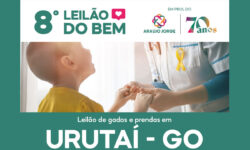 Urutaí recebe 8º Leilão do Bem em prol do Araújo Jorge – Hospital de Câncer Urutaí recebe 8º Leilão do Bem em prol do Araújo Jorge – Hospital de Câncer