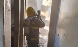 Incêndio atinge residência em Caldas Novas e mobiliza Corpo de Bombeiros