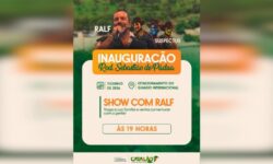 Prefeitura de Catalão inaugura obras de pavimentação da Rodovia Sebastião de Pádua