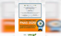Catalão conquista Selo FNAS 2025 e recebe reconhecimento nacional pela gestão da assistência social Catalão conquista Selo FNAS 2025 e recebe reconhecimento nacional pela gestão da assistência social