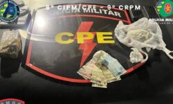 Suspeitos são presos e CPE apreende drogas avaliadas em R$ 30 mil durante operação em Catalão