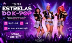 Teatro das Estrelas do K-pop promete encantar o público neste domingo no Catalão Shopping