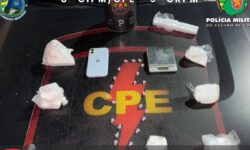 Mulher é presa com cocaína, crack e ecstasy durante operação da CPE em Pires do Rio