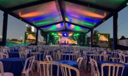Arena da Copa promove evento solidário com transmissão de Escócia x Brasil e shows musicais em Catalão Arena da Copa promove evento solidário com transmissão de Escócia x Brasil e shows musicais em Catalão
