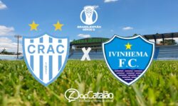 CRAC decide futuro na Série D contra o Ivinhema-MS neste domingo (14); empate classifica as duas equipes CRAC decide futuro na Série D contra o Ivinhema-MS neste domingo (14); empate classifica as duas equipes