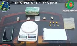 Jovem é preso por tráfico de drogas após ação da CPE no Setor Universitário, em Catalão