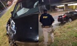Motorista embriagado atinge moto, mata duas pessoas e é preso na BR-365, em Uberlândia Motorista embriagado atinge moto, mata duas pessoas e é preso na BR-365, em Uberlândia