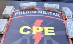 Suspeito tenta fugir da polícia, é perseguido e preso com cerca de 4 kg de maconha em Catalão