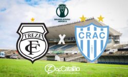 CRAC enfrenta o Treze fora de casa neste domingo (12) com a vantagem do empate e mira vaga nas oitavas de final da Série D